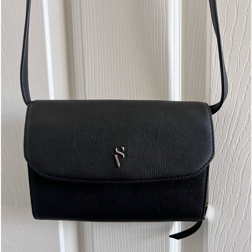 SV black clutch/ shoulder bag